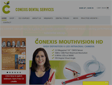 Tablet Screenshot of conexisdental.com